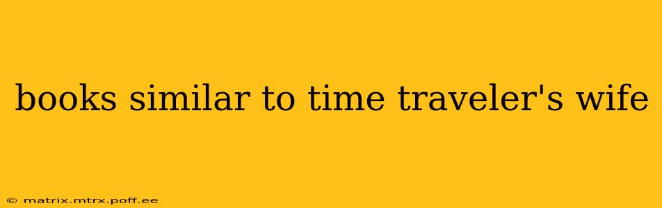 books similar to time traveler's wife
