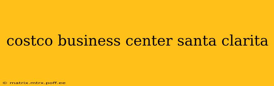 costco business center santa clarita