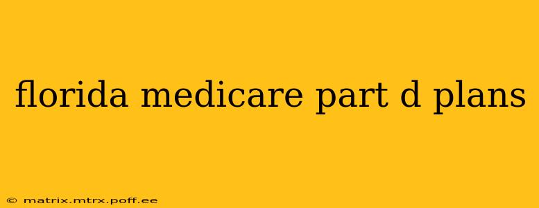 florida medicare part d plans