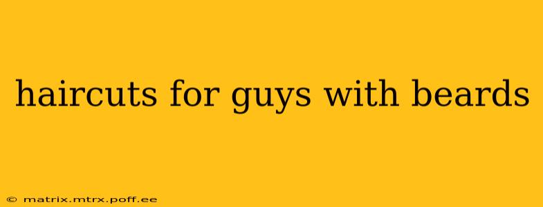 haircuts for guys with beards