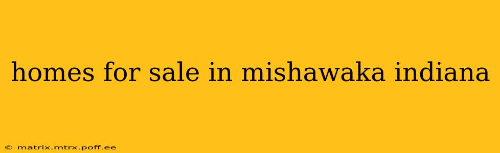 homes for sale in mishawaka indiana