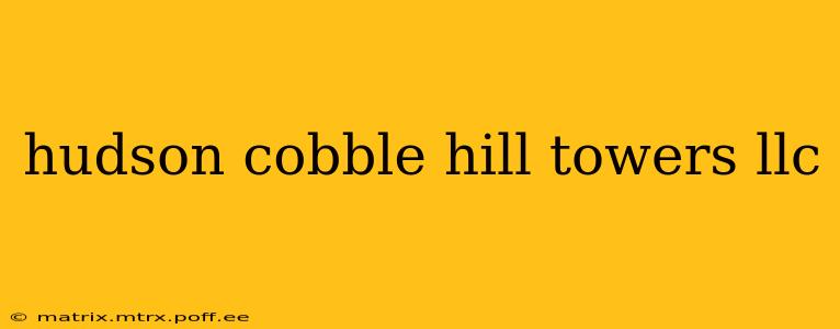 hudson cobble hill towers llc