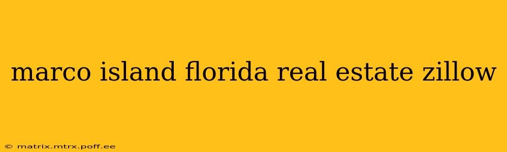 marco island florida real estate zillow
