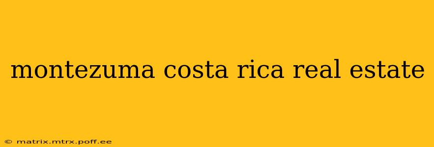 montezuma costa rica real estate