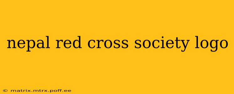 nepal red cross society logo