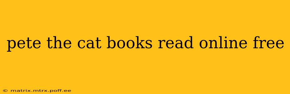 pete the cat books read online free