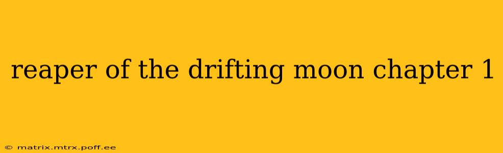 reaper of the drifting moon chapter 1
