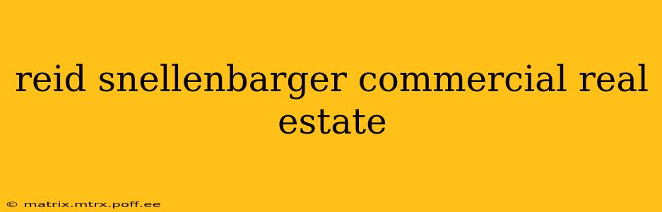 reid snellenbarger commercial real estate