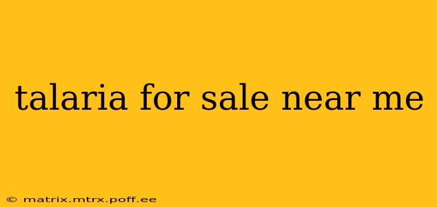 talaria for sale near me