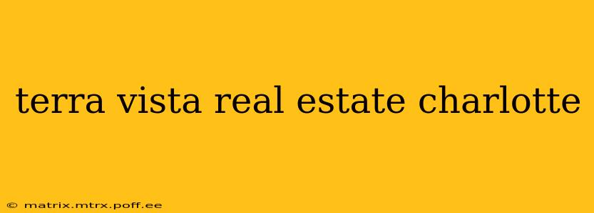 terra vista real estate charlotte