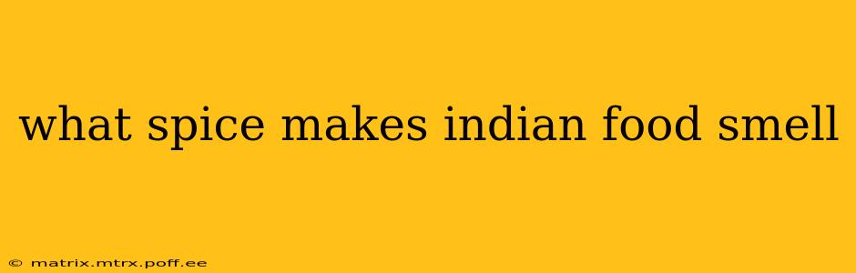 what spice makes indian food smell